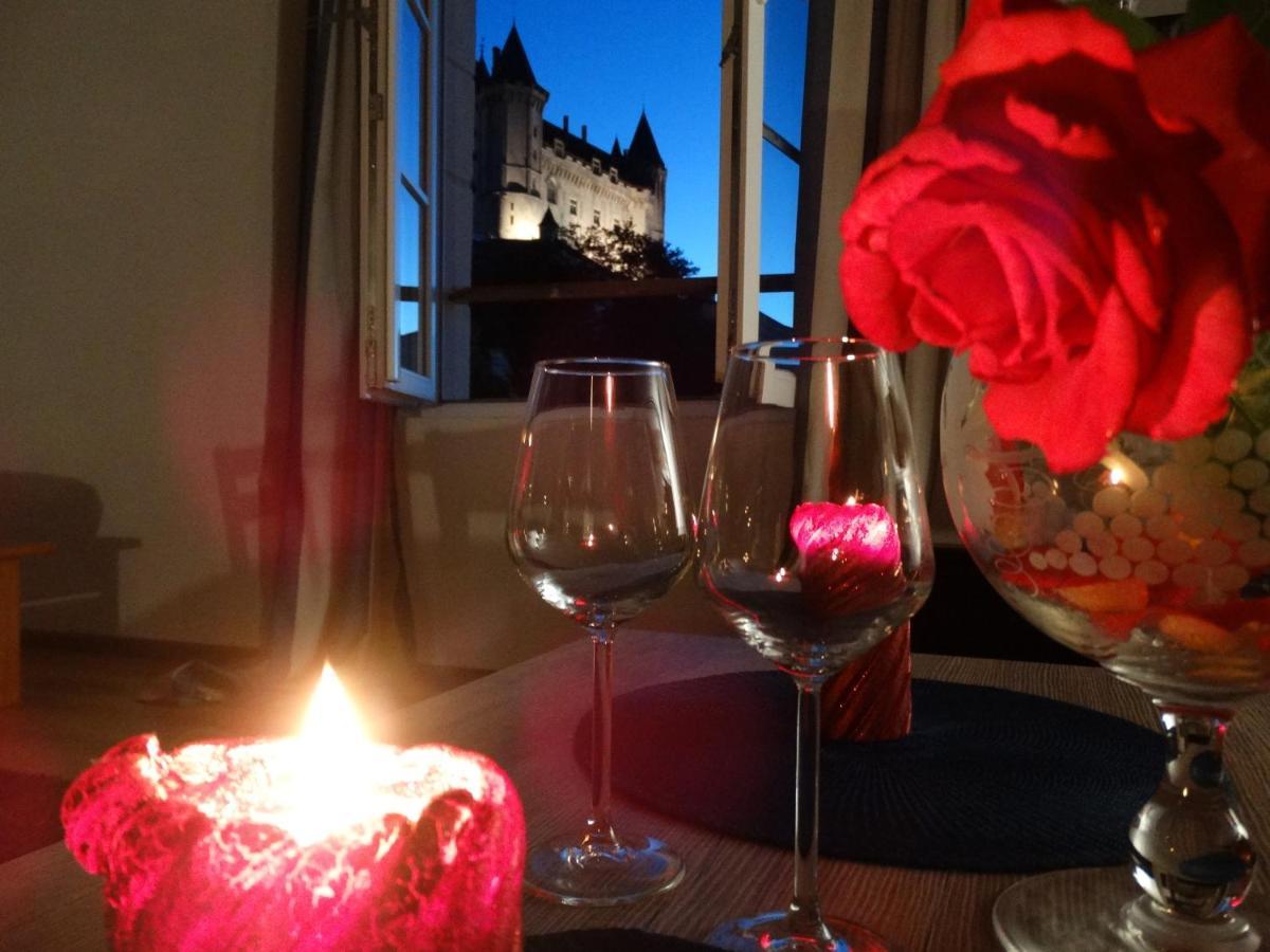 Vue Splendide Sur Chateau 索米尔 外观 照片