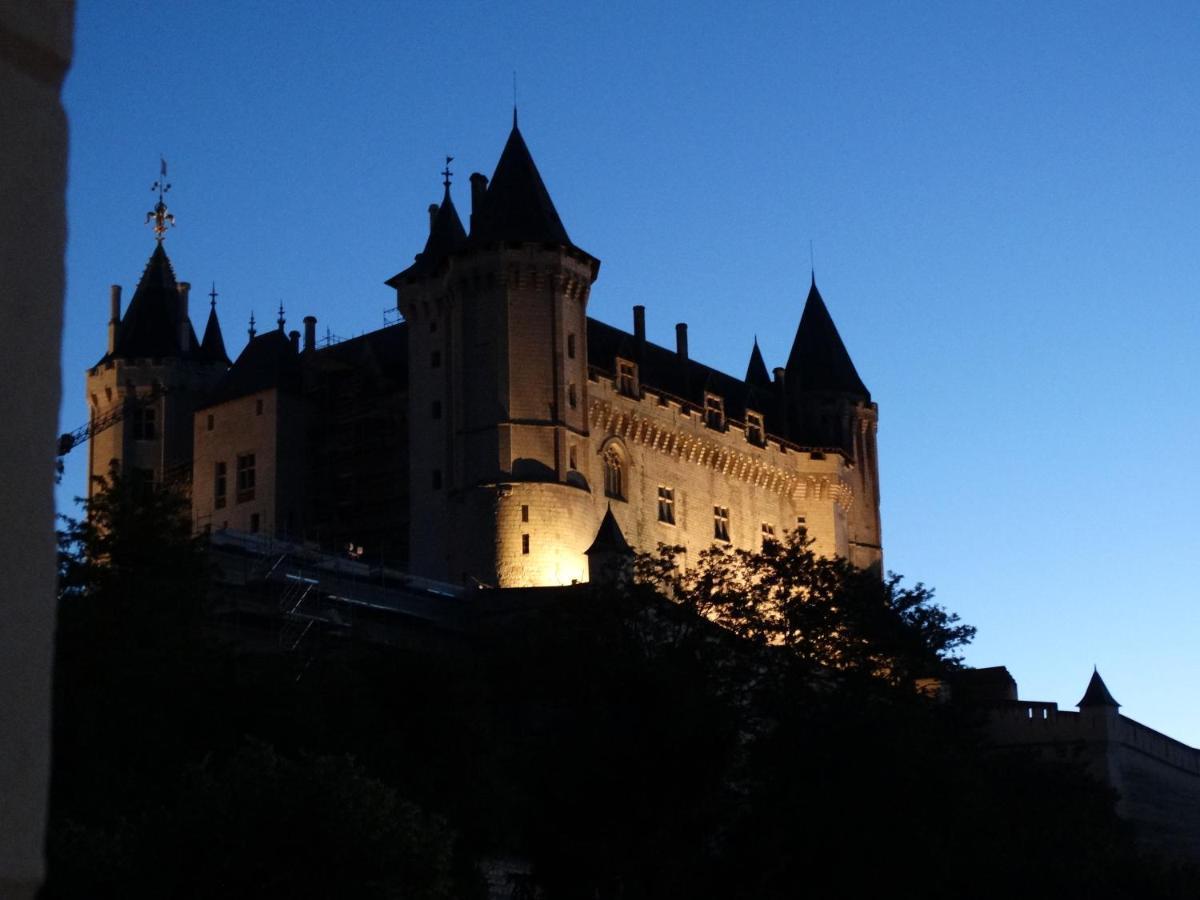 Vue Splendide Sur Chateau 索米尔 外观 照片